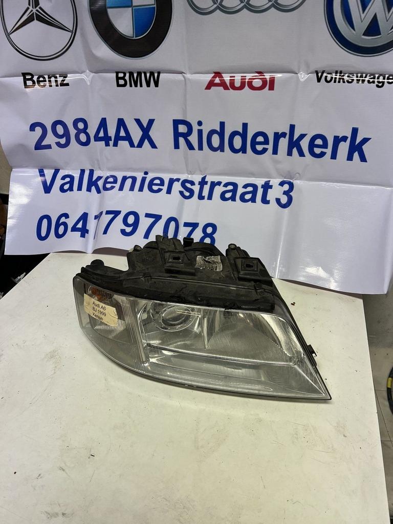 AUDI A6, C5, 1997-2004 - KOPLAMP, DEPO,, Gebruikt, -, -, -