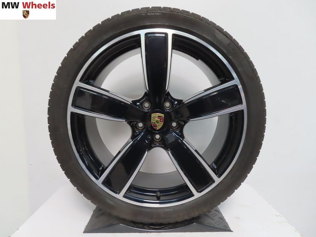 Originele Porsche Cayenne SUV 22 inch velgen winterbanden, Gebruikt, -, 285 mm, -