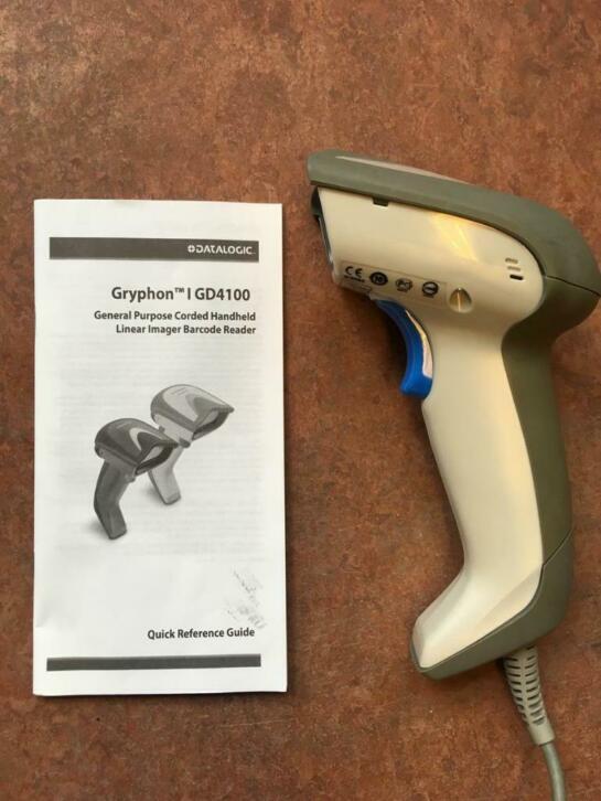 industriele barcode scanner Datalogic Gryphon GD4100, Computers en Software, Scanners, Zo goed als nieuw, Ophalen of Verzenden