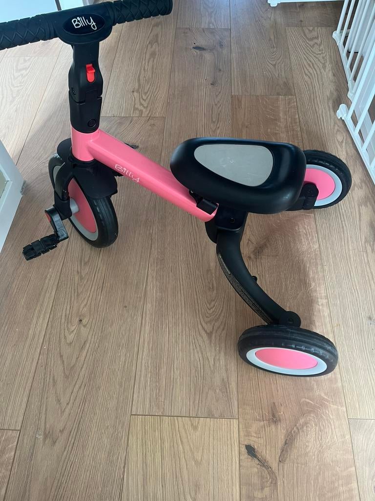 Billy 3 in 1 fietsje (loopfiets), Fietsen en Brommers, Fietsen | Driewielers, Ophalen of Verzenden, Zo goed als nieuw