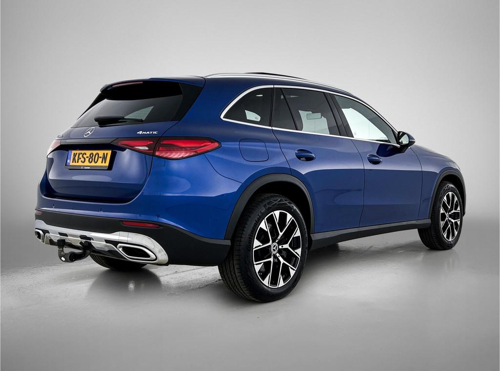 Mercedes-Benz GLC 300 e 4MATIC Plug-In Hybride Panorama Schu, Automaat, 12 maanden, Gebruikt, Blauw