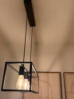 Set van 2 hanglampen voor salontafel en eethoek, Ophalen, Zo goed als nieuw, Metaal, 75 cm of meer