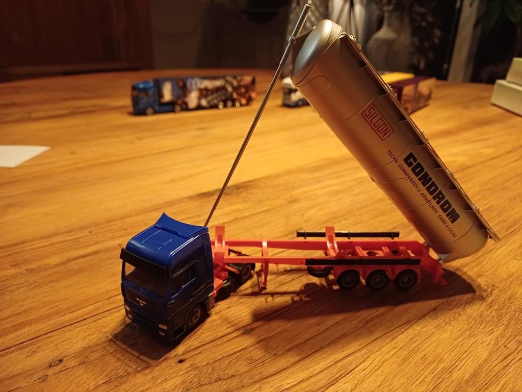 Awm M.a.n bulk transport, Ophalen of Verzenden, Zo goed als nieuw, Bus of Vrachtwagen, Herpa