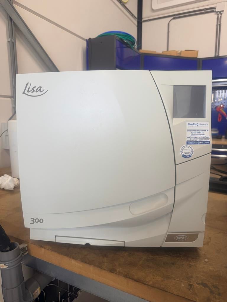 W&H Lisa300  B Autoclaaf - Goed Onderhouden ,Keuringsrappor, Witgoed en Apparatuur, Ophalen of Verzenden