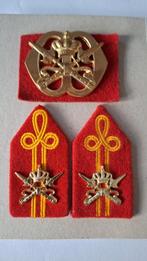 Baret emblemen & kraagspiegels, Ophalen of Verzenden, Landmacht, Nederland, Embleem of Badge