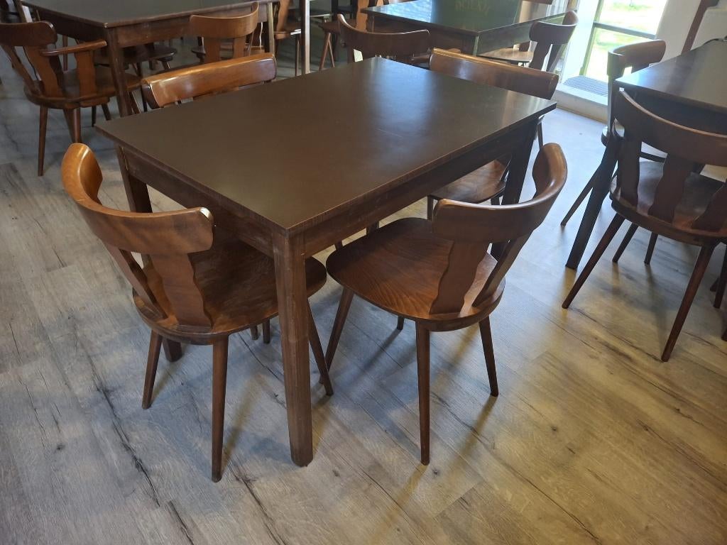 Tafels en stoelen, Ophalen, Gebruikt, 100 tot 150 cm, 50 tot 100 cm