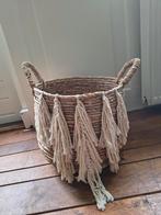 Planten mand met franjes, Ophalen of Verzenden, Zo goed als nieuw, Rond, Riet