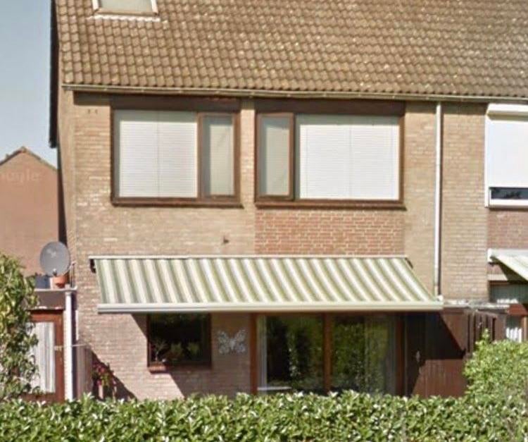 Weinor zonnescherm 5,5x3m, Tuin en Terras, Zonneschermen, Ophalen, Gebruikt, 450 cm of meer, Elektrisch