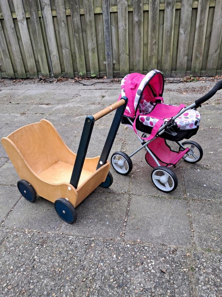 Poppenwagens, Ophalen, Zo goed als nieuw, Overige merken