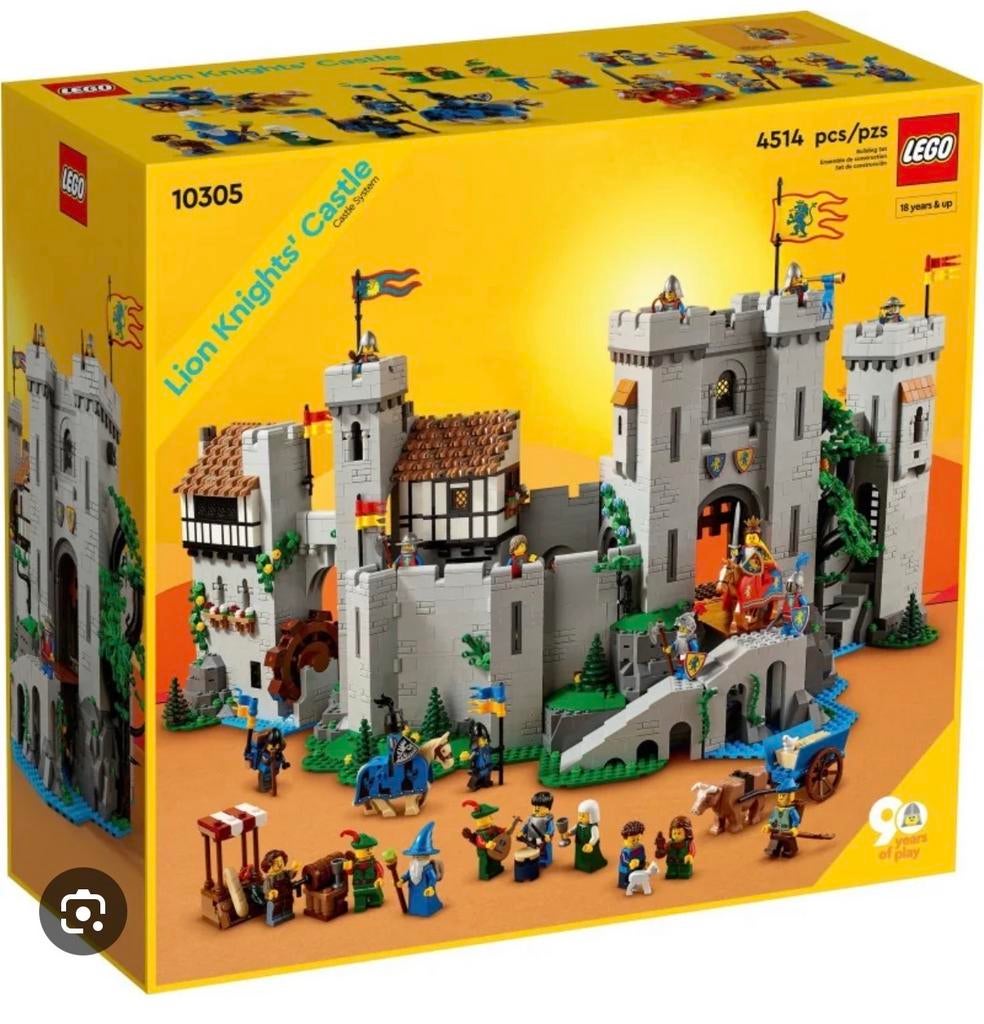 Lego 10305 Lion Knights' Castle - Nieuw in omdoos, Kinderen en Baby's, Lego, Nieuw, Ophalen of Verzenden, Complete set