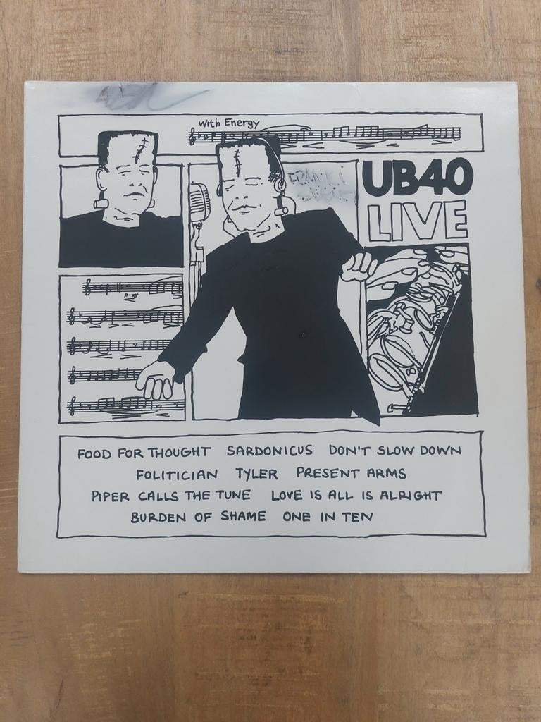 UB40 Live, Cd's en Dvd's, Vinyl | Pop, Ophalen of Verzenden, Gebruikt, 12 inch