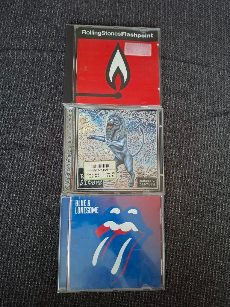 The Rolling Stones - 3 CD, Verzenden, Zo goed als nieuw, Poprock