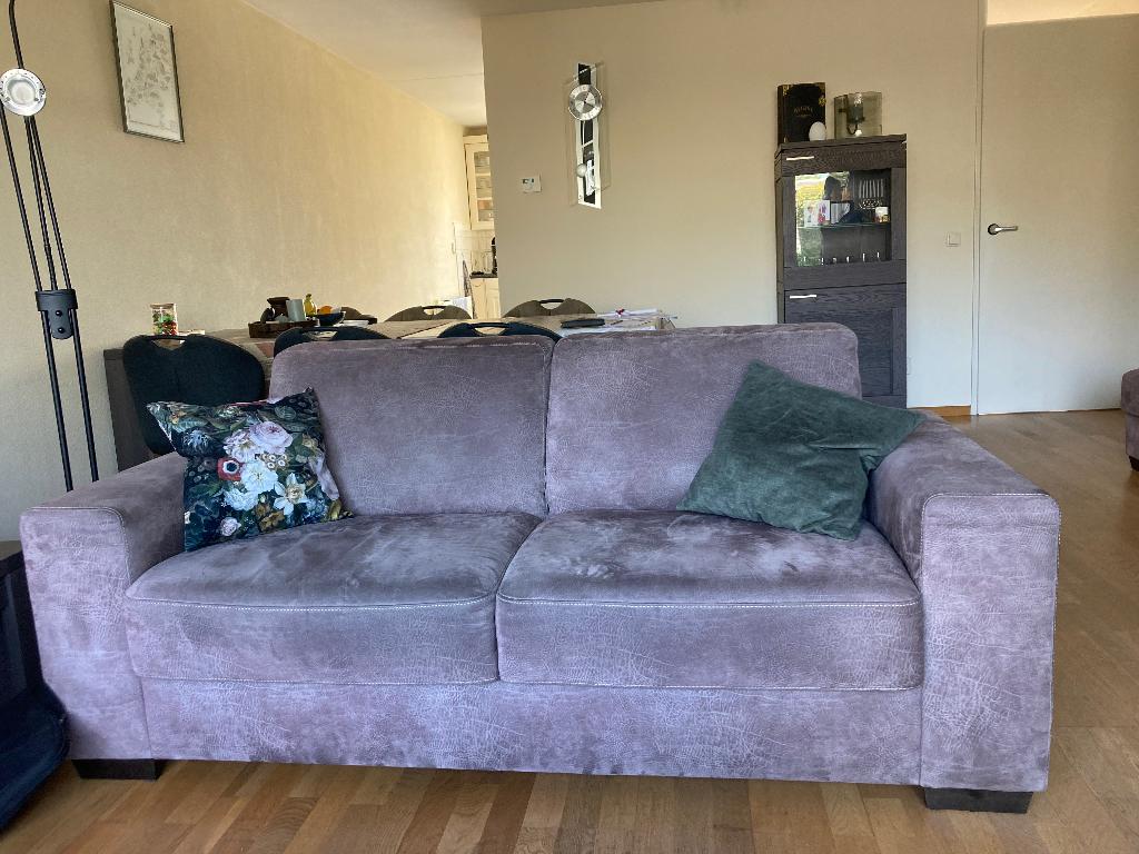 Bank inclusief hocker, Ophalen, Gebruikt, Minder dan 75 cm, 150 tot 200 cm