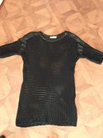 Zara gehaakte lange trui zwart maat M/38, Maat 38/40 (M), Ophalen of Verzenden, Zo goed als nieuw, Zara