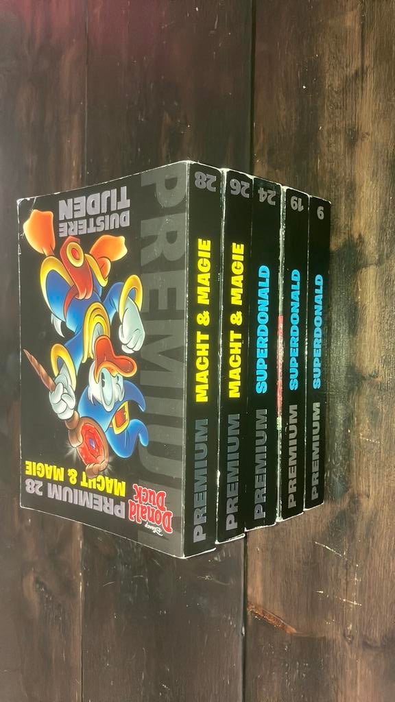 Donald Duck pockets Premium 5 delen, Boeken, Stripboeken, Meerdere stripboeken, Ophalen of Verzenden, Zo goed als nieuw