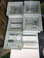 Gebruikte glazen cubussen, Doe-het-zelf en Verbouw, Glas en Ramen, Gebruikt, Minder dan 80 cm, Minder dan 80 cm, Ophalen of Verzenden