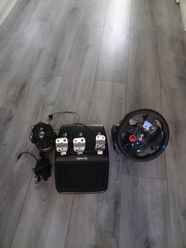Logitech G29 Driving Force racestuur met shifter, Spelcomputers en Games, Racestuur, Force feedback, Ophalen of Verzenden, Zo goed als nieuw