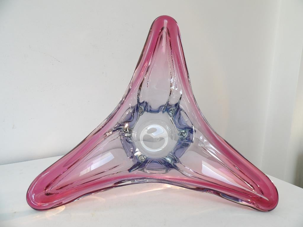 Frantisek Zemek Sixties Design Schaal, Mstisov, Antiek en Kunst, Antiek | Glas en Kristal, Ophalen of Verzenden