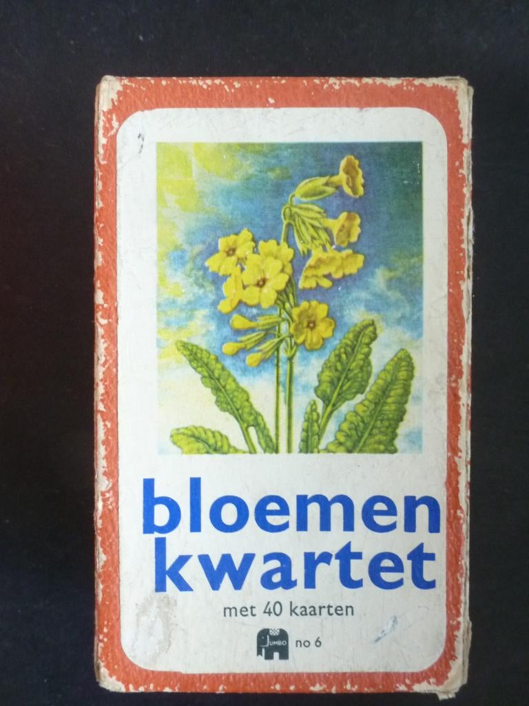 Kwartet. Bloemen kwartet (1968 doosje), Verzenden, Gebruikt, Kwartet(ten)
