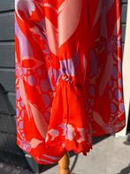 Schitterende Ivi Collection rode zijden blouse Maat 46, Ophalen of Verzenden, Nieuw, Maat 46/48 (XL) of groter, Rood