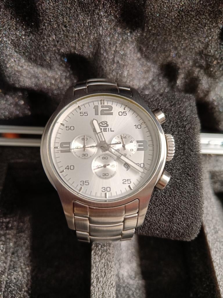 Breil Tribe TW0373 Heren Chronograaf Horloge, Ophalen of Verzenden, Zo goed als nieuw, Jongen of Meisje