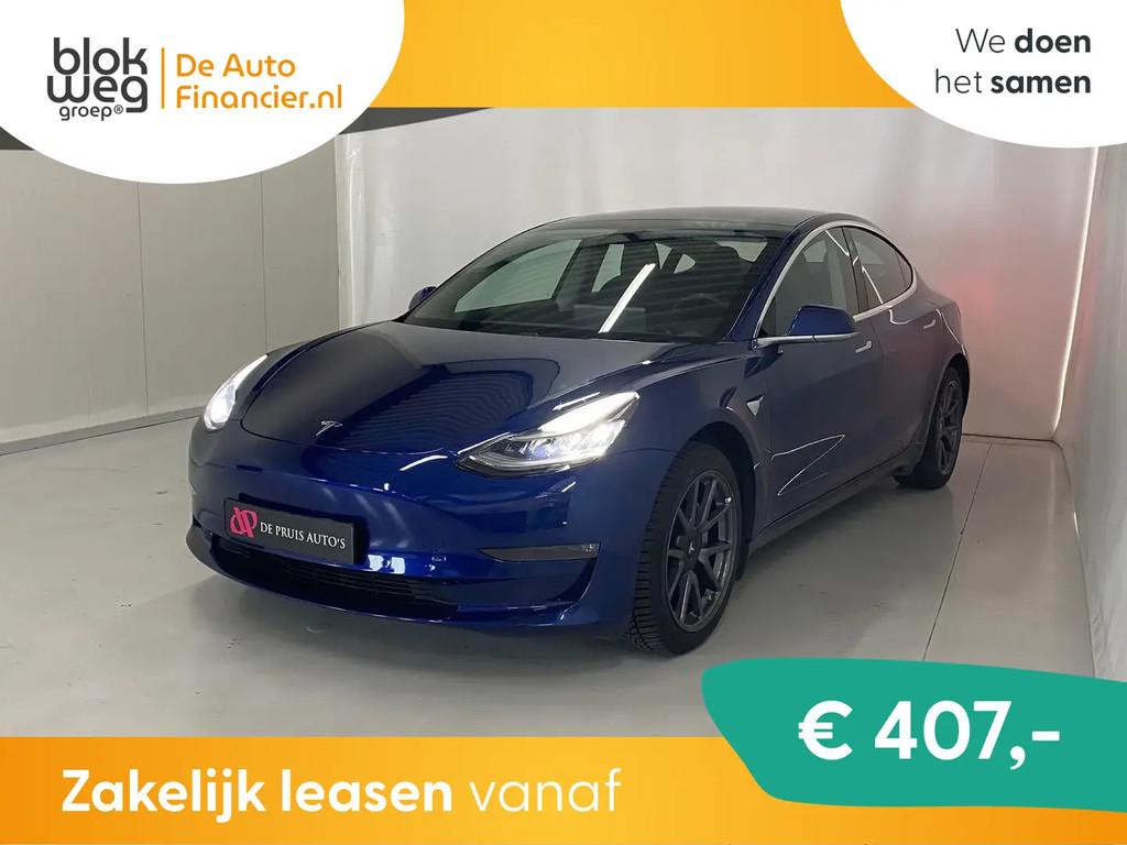 Tesla Model 3 Long Range AWD 440PK € 23.950,00, Auto's, Tesla, Automaat, Stof, Gebruikt, Stoelverwarming