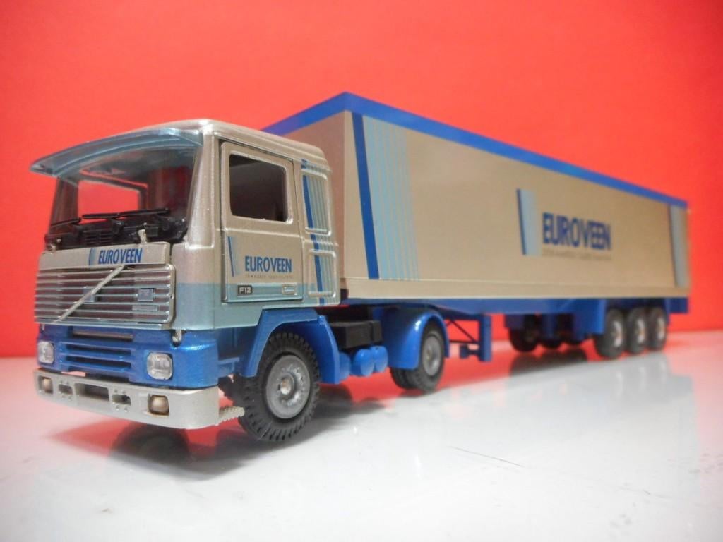 TEKNO VOLVO F12 BVB / EUROVEEN REF201, Hobby en Vrije tijd, Modelauto's | 1:50, Ophalen of Verzenden, Zo goed als nieuw, Bus of Vrachtwagen