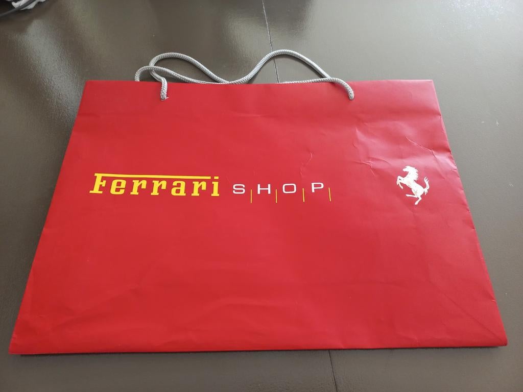 Ferrari Shop tas, Ophalen of Verzenden, Gebruikt, Auto's