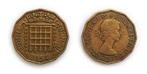 Engeland - Three Pence 1954 circulated, Verzenden, Overige landen, Losse munt