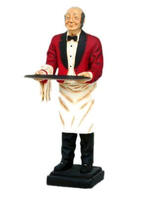 Butlerbeeld 100 cm - butler klassiek, Verzamelen, Beelden en Beeldjes, Ophalen, Nieuw, Overige typen