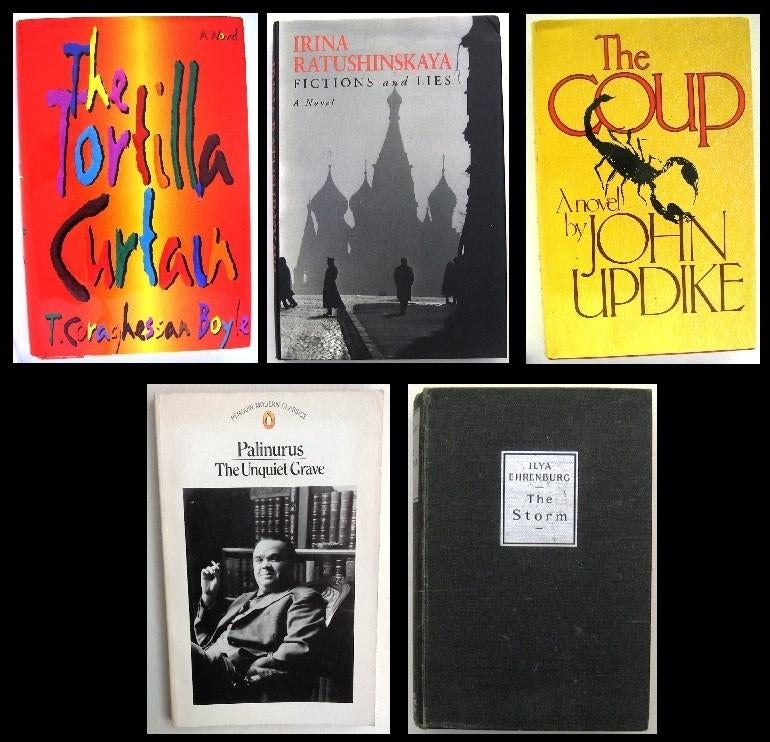 [Literatuur] 5 BOEKEN Updike Boyle Ratushinskaya Ehrenburg, Ophalen of Verzenden, Gelezen, Europa overig