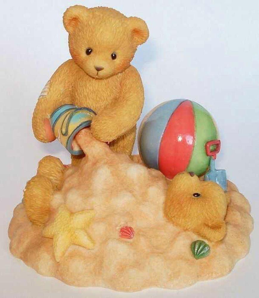 Cherished teddies Jim and Joey, Ophalen of Verzenden, Zo goed als nieuw, Beeldje, Cherished Teddies