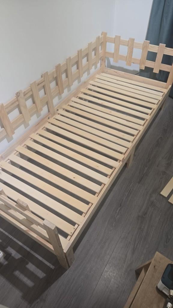 Uitschuifbaar bed, Huis en Inrichting, Slaapkamer | Slaapbanken, Ophalen, 80 cm, Nieuw, Tweepersoons