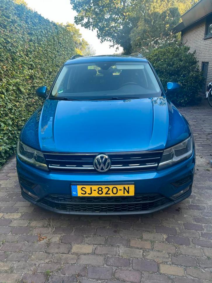 Volkswagen Tiguan 1.4 TSI 92KW 2018 Blauw, Auto's, Volkswagen, Particulier, Tiguan, ABS, Adaptive Cruise Control, Airbags, Airconditioning
