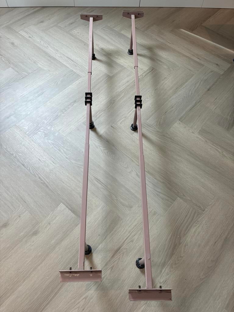 Auping potenset voor spiraalbodem, Ophalen, Bruin, Tweepersoons, Overige maten