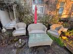 17-delige Rotan Tuinset, Ophalen, Rotan, Zo goed als nieuw, Loungeset