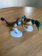 Porseleinen beeldjes - Vogel en Eend, Antiek en Kunst, Ophalen