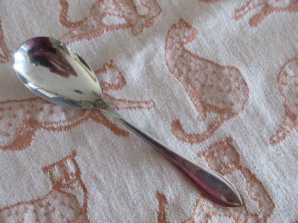 Gero Zilmeta 718 Puntfilet Jam/Compotelepel, Ophalen of Verzenden, Gebruikt, Rvs of Chroom, Vaatwasserbestendig