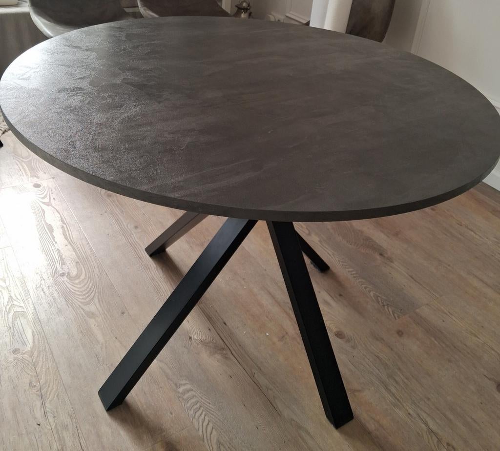 Ikea eettafel Mariedamm, Huis en Inrichting, Tafels | Eettafels, Ophalen, Gebruikt, Overige materialen, Rond