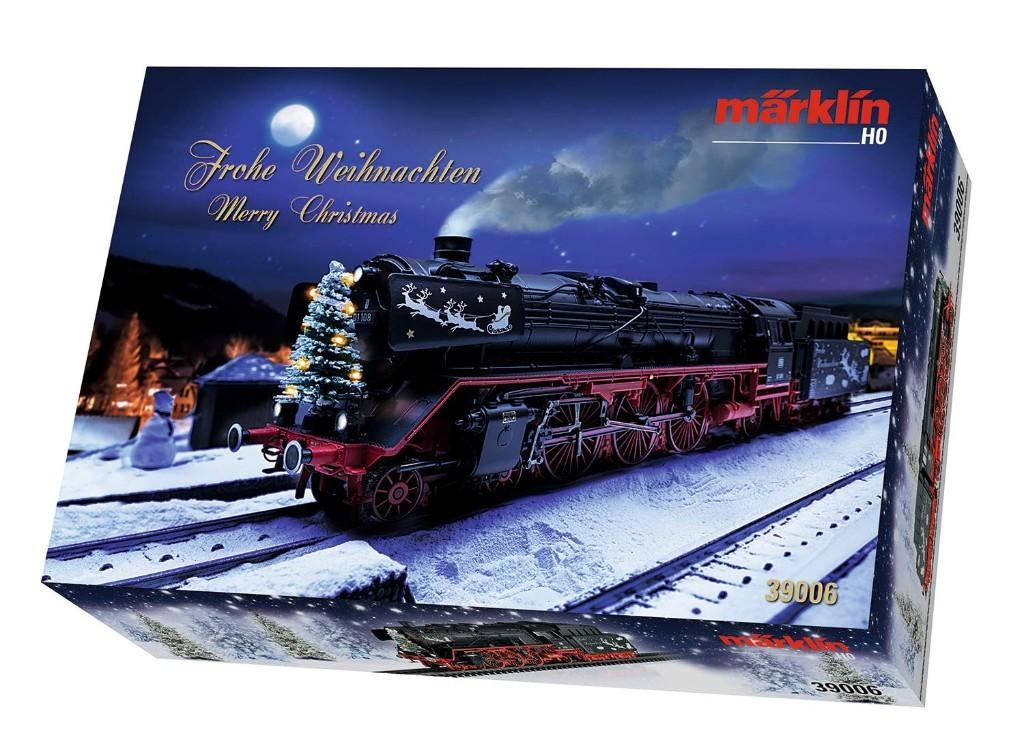 GEZOCHT Marklin 39006 Frohe Weihnachten, Hobby en Vrije tijd, Modeltreinen | H0, Wisselstroom, Locomotief, Ophalen of Verzenden