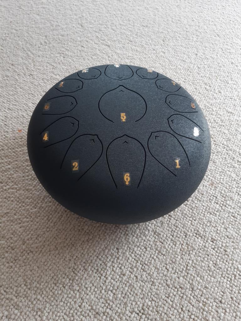 Steel tongue drum 30 cm, Ophalen of Verzenden, Zo goed als nieuw