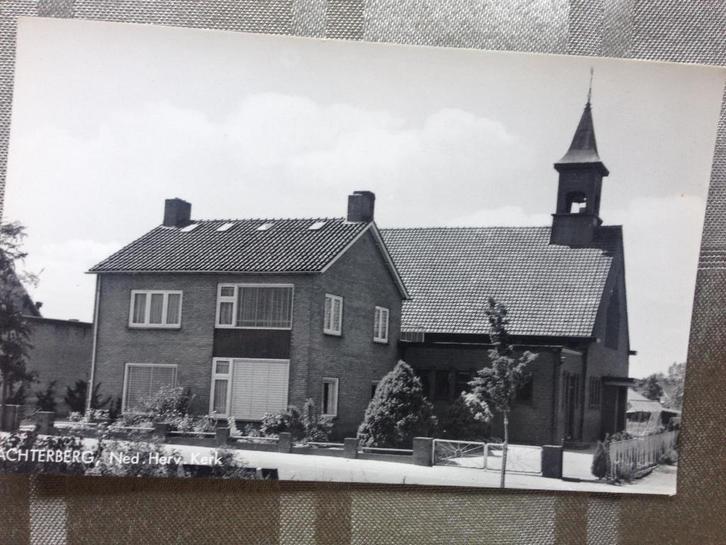 Ansichtkaart van de N.H. kerk te Achterberg, Verzamelen, Ansichtkaarten | Nederland, Ongelopen, Utrecht, 1960 tot 1980, Ophalen of Verzenden