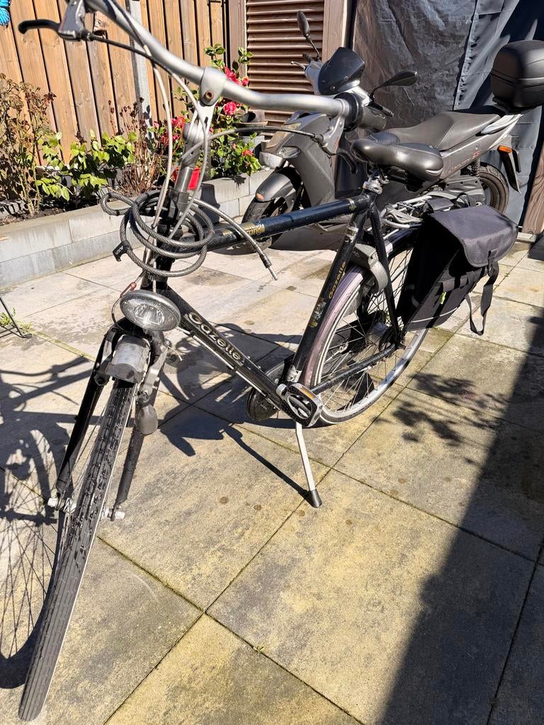 Gazelle fiets met 7 versnellingen, Fietsen en Brommers, Fietsen | Heren | Herenfietsen, Ophalen, Gebruikt, Gazelle, Versnellingen