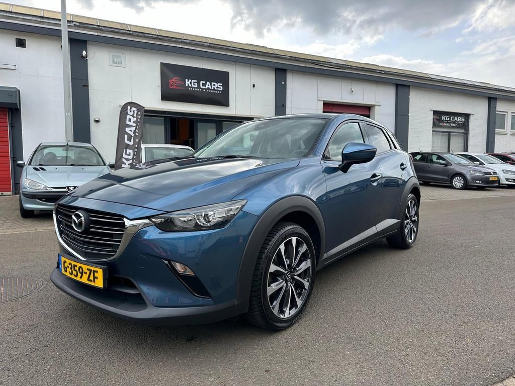 Mazda CX-3 2.0 SkyActiv-G 120 Sport Selected|12-2019|, Auto's, Mazda, 1998 cc, 4 cilinders, Blauw, Origineel Nederlands