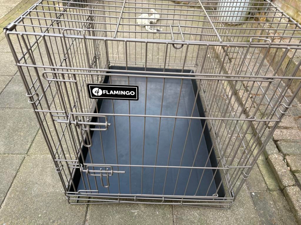 Bench flamingo, Dieren en Toebehoren, Hondenbenches, Ophalen, Zo goed als nieuw