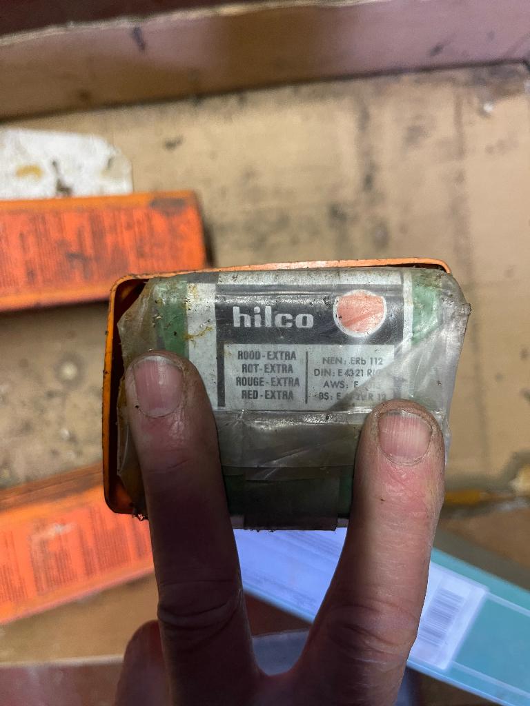 Laselektroden, Ophalen, Nieuw, Minder dan 150 ampère, Elektroden