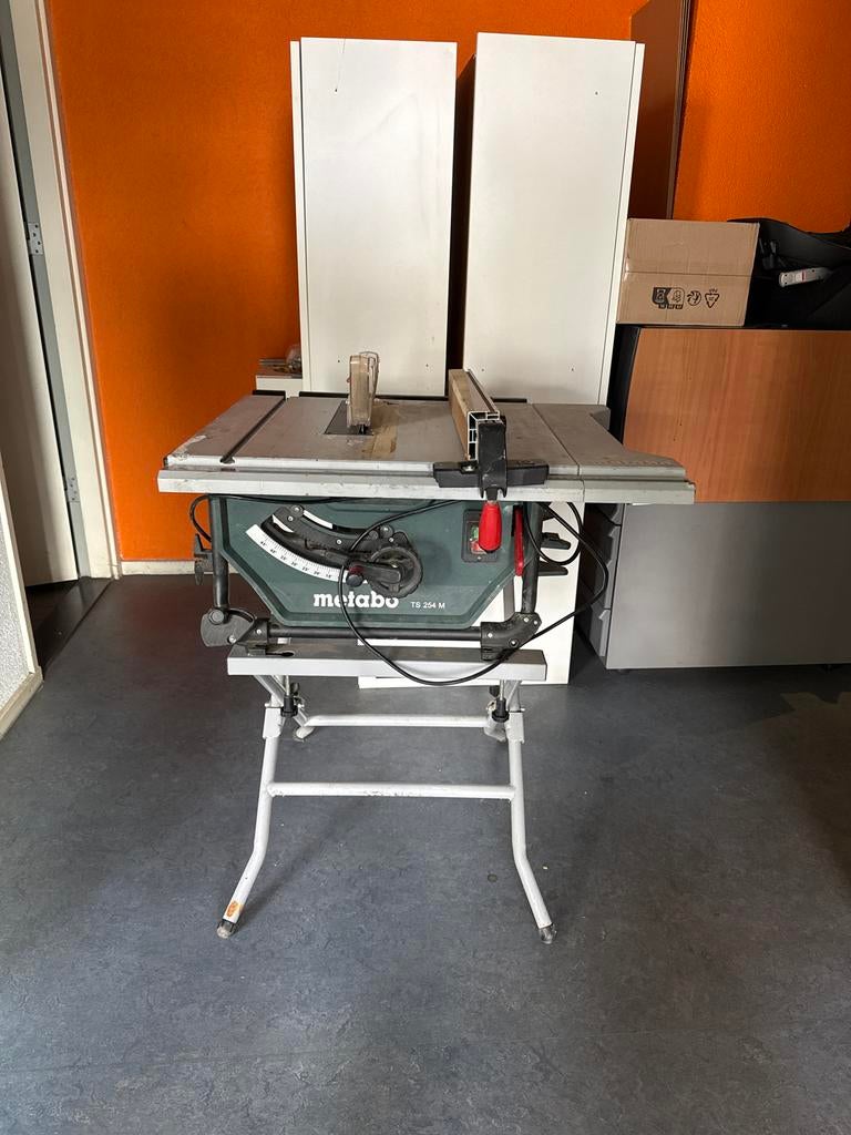 Metabo TS 254 M Zaagtafel, Doe-het-zelf en Verbouw, Gereedschap | Zaagmachines, Ophalen, Gebruikt, Cirkelzaag