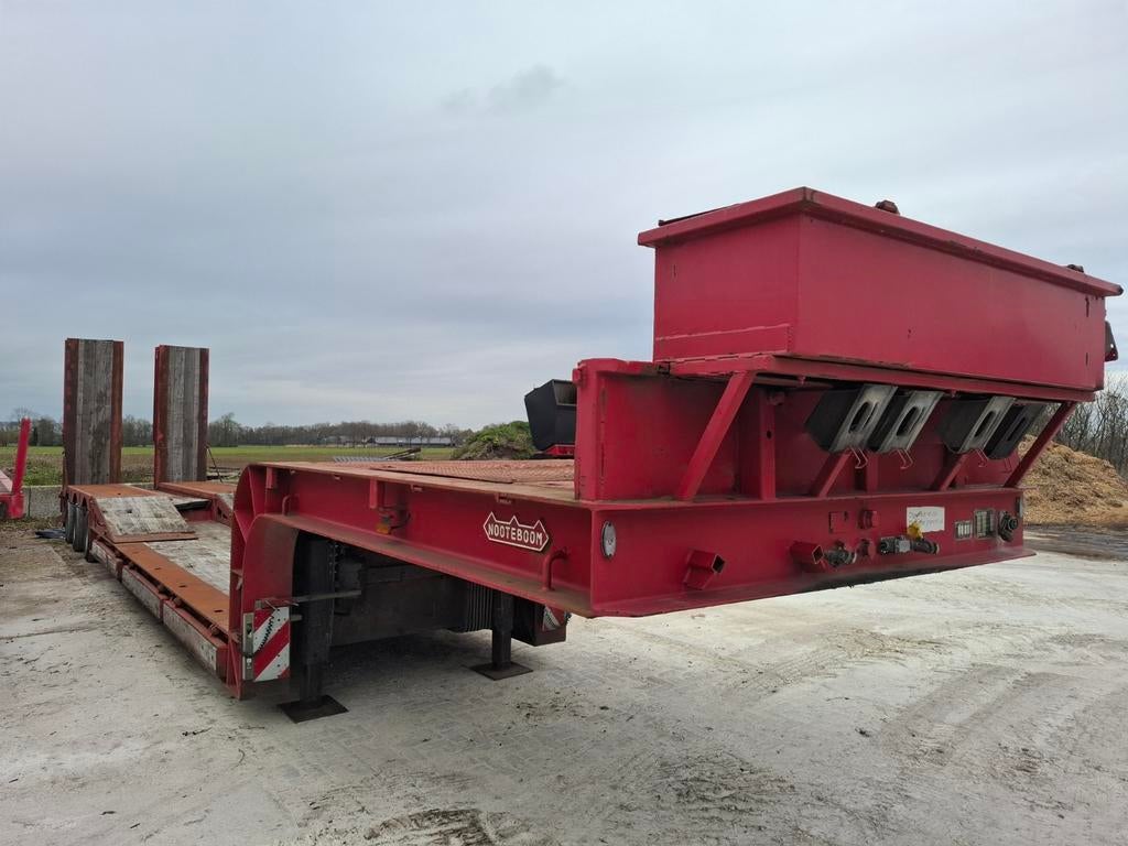 Nooteboom semi dieplader oplegger, Auto's, Vrachtwagens, Bedrijf, Aanhangers en Opleggers, Te koop