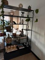 zwarte roomdivider met opbergruimte, Ophalen, 100 tot 150 cm, 200 cm of meer, Zo goed als nieuw