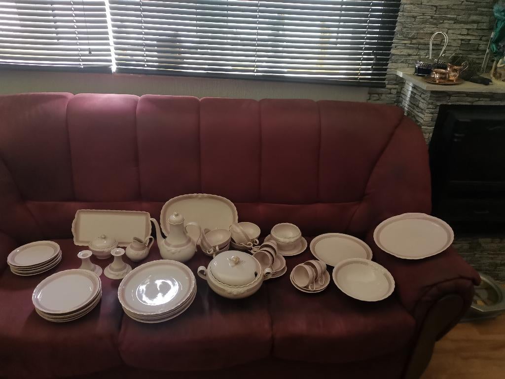 Hutschenreuther antiek service, Ophalen of Verzenden